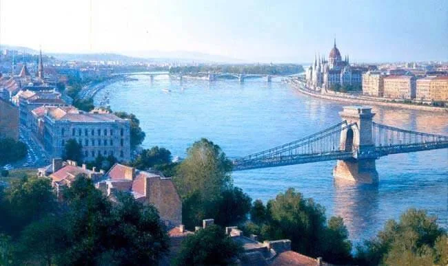 The Danube on the Budapest