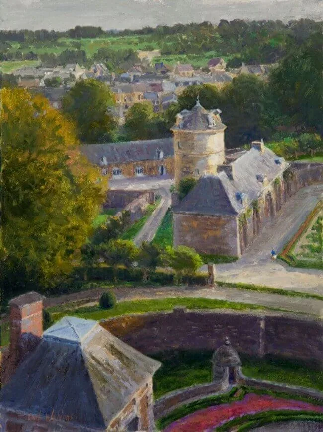 Roof Top Vista: Chateau de Balleroy