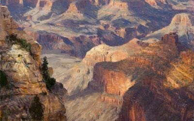 Afternoon Shadows- Pipe Springs Overlook