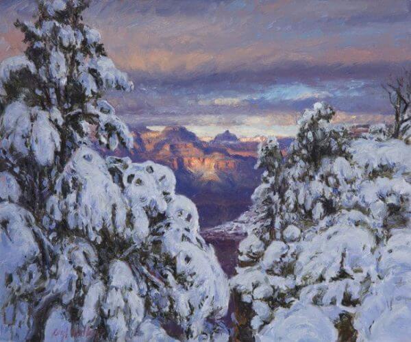 Evening of the First Snow