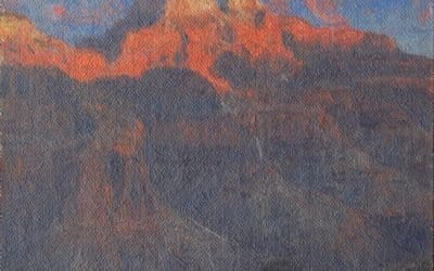 Last Light Bright Angel Point