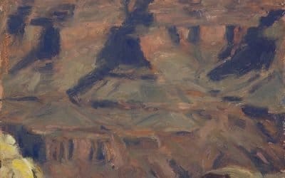 Morning Blue Shadows: Pipe Springs Overlook