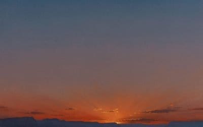 Sunset Over Hoskanini