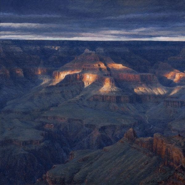 Winter Sun on Isis by Curt Walters