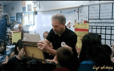 Curt Visits Cottonwood Elementary