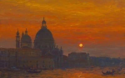 Sunset on the Grand Canal