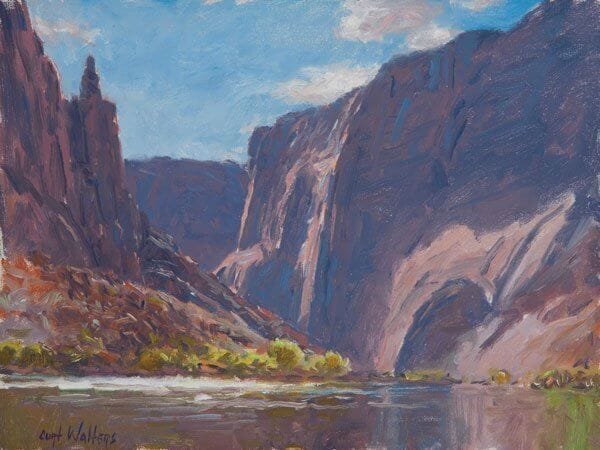 Mile-4-the-colorado-above-lees-ferry-10x14-Collection-of-Bob-and-Sharon-Angelo