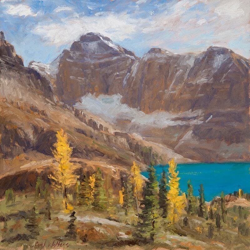 Approach to Lake McArthur