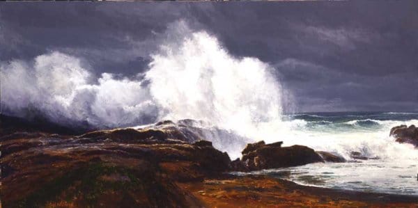 Bodeful Comber painting by Curt Walters