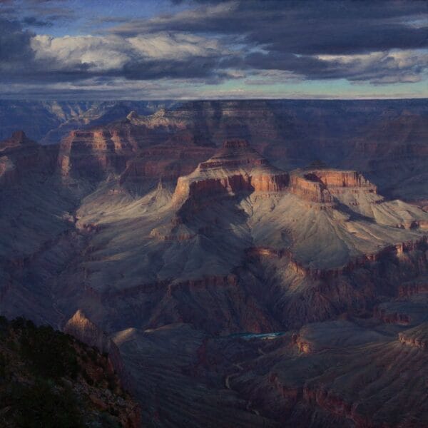 Last Moments of Summer Grand Canyon painting by Curt Walters