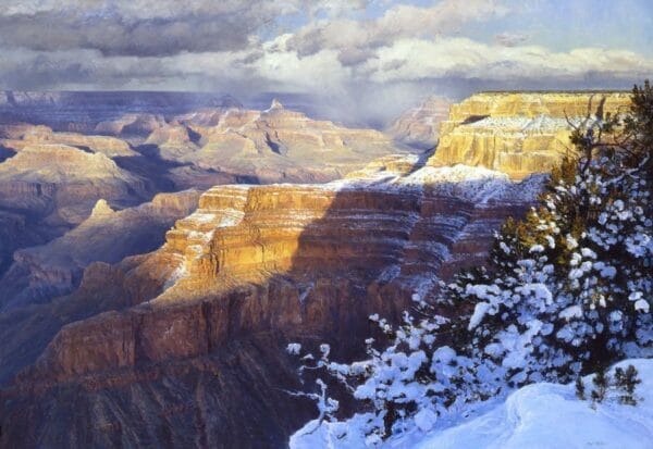 March Enrapture Grand Canyon painting by Curt Walters