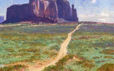 Road to Monument Valley
