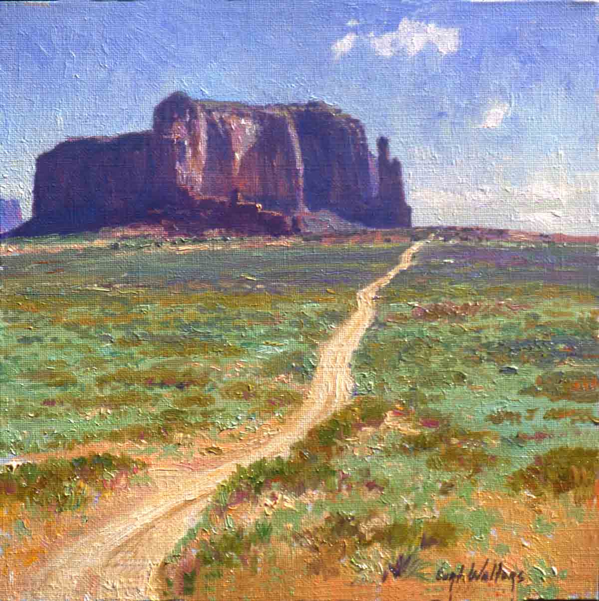 Road to Monument Valley