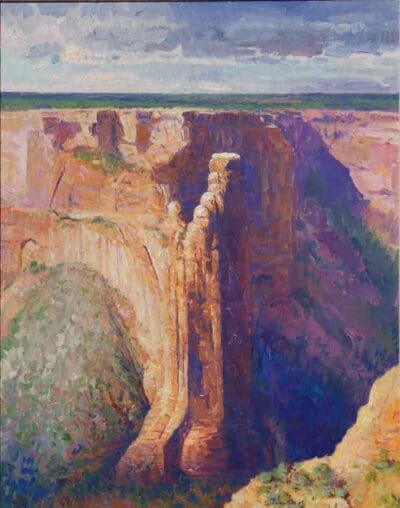 speaking rock 28x22 (framed 40x32) by Curt Walters