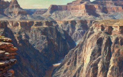 West from Plateau Point