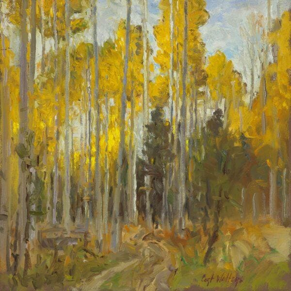 BACK ROAD TO HART PRAIRIE BY ARTIST CURT WALTERS