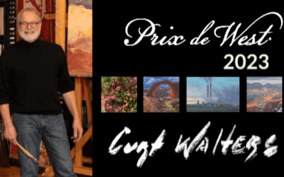 Curt Walters Celebrates 26th Year at Prix de West with 4 New Paintings