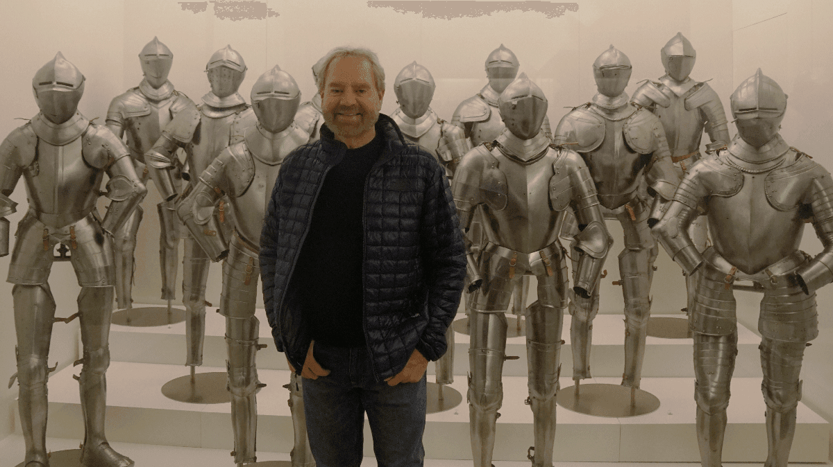 Curt-in-Toledo-armory,-Spain--2014