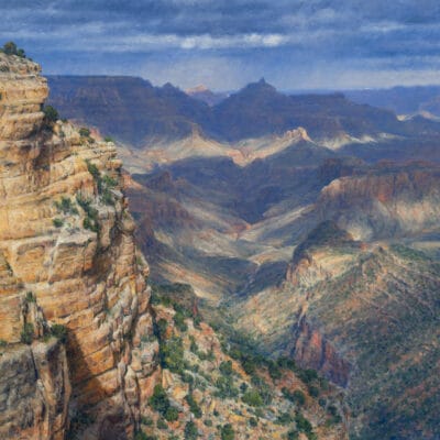 Umbras | 20” x 20” | Oil on Canvas Board | $18,500