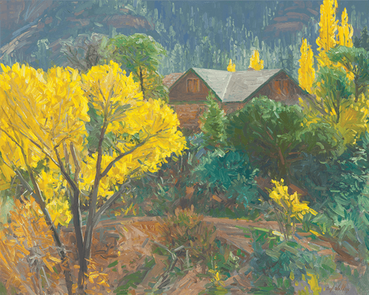 Pendley_Homestead_at_Slide_Rock-24x30-1986
